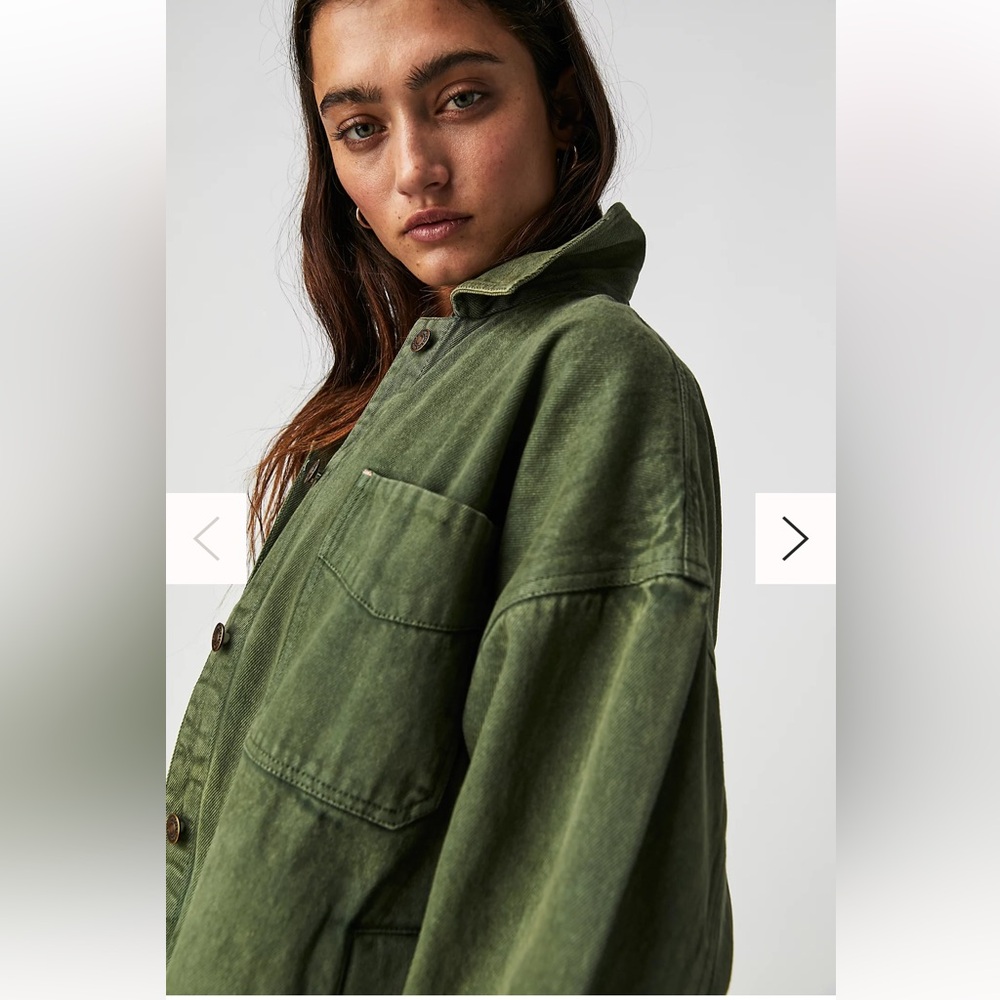 Free People Madison City Denim Jacket